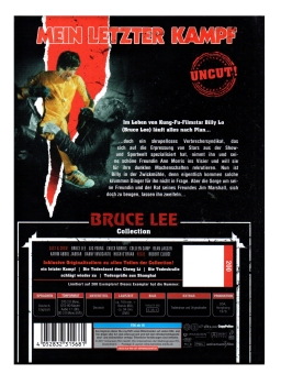 Bruce Lee - Mein letzter Kampf / Die Todeskralle schlägt wieder zu / Die Todesfaust des Cheng Li / Todesgrüsse aus Shanghai - 4 x Mediabook - Cover B - Blu-ray & DVD - Neu & OVP